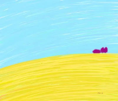 風が吹く丘ーA hill where the wind blows