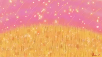 星降る畑ーStarry field
